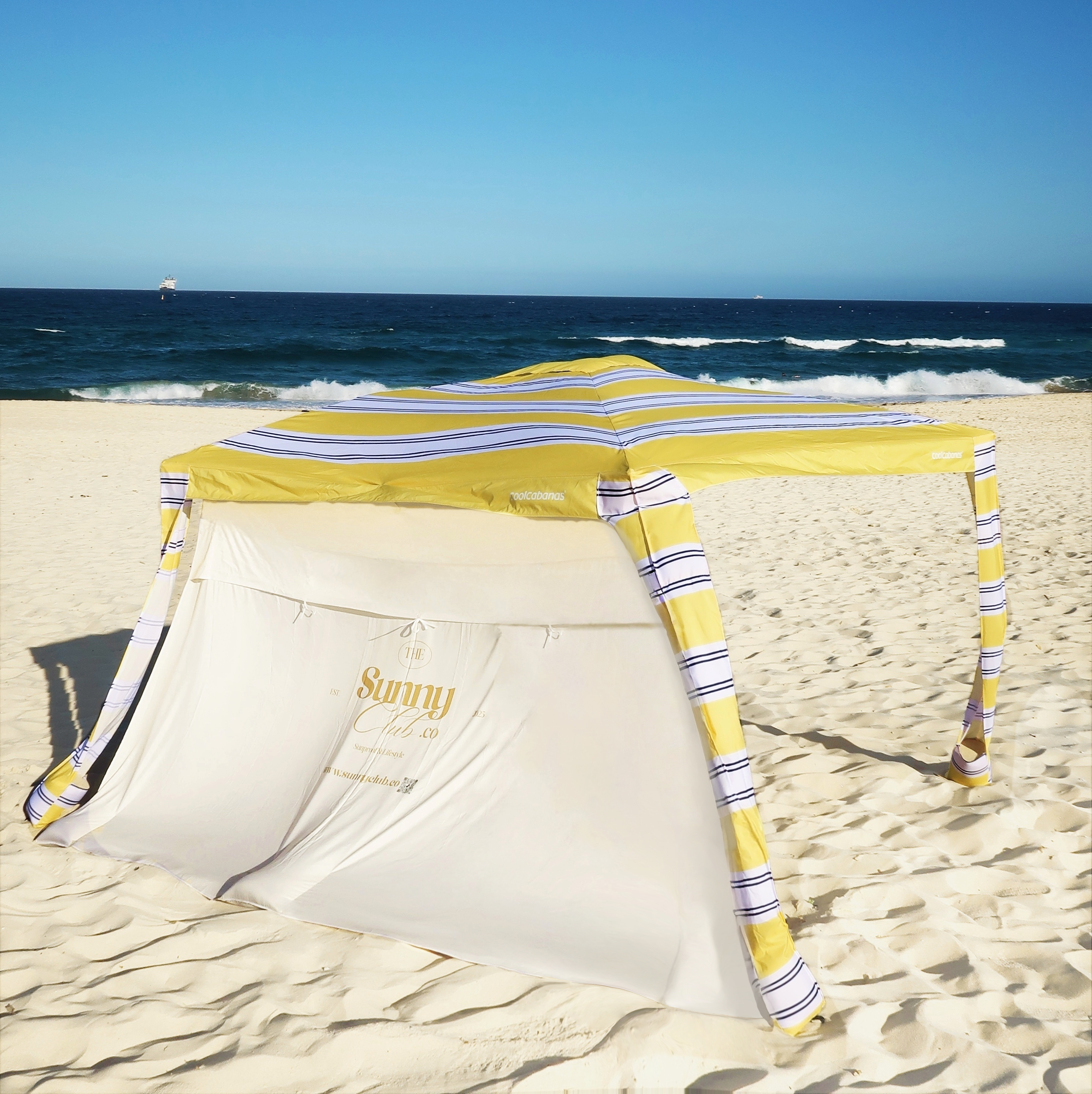 Cabana Side Wall - Sun Cream